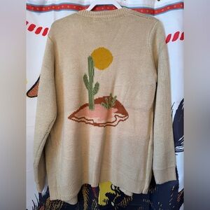Desert Oasis Beige Cardigan